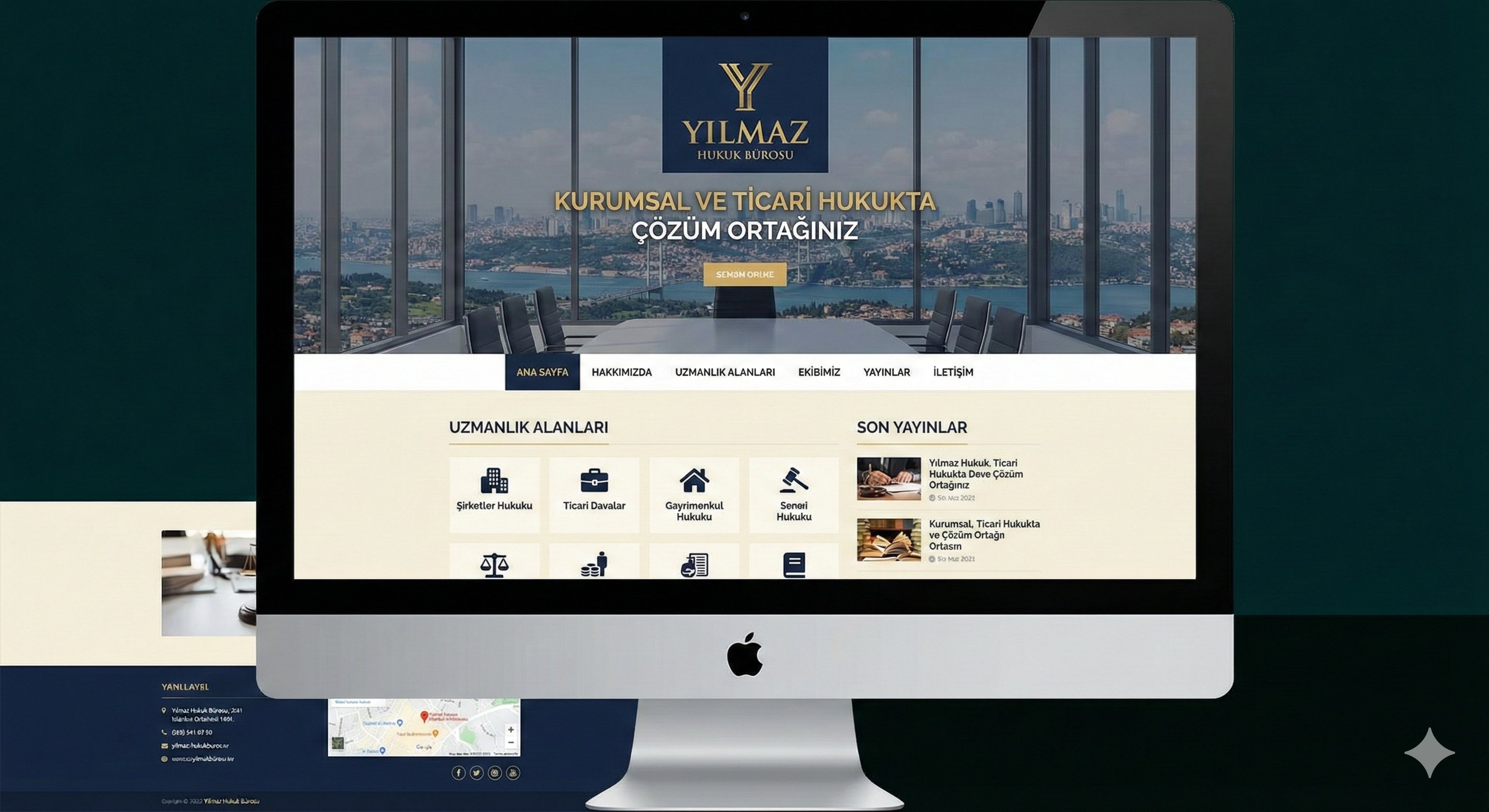 Kurumsal Hukuk Bürosu Sitesi
