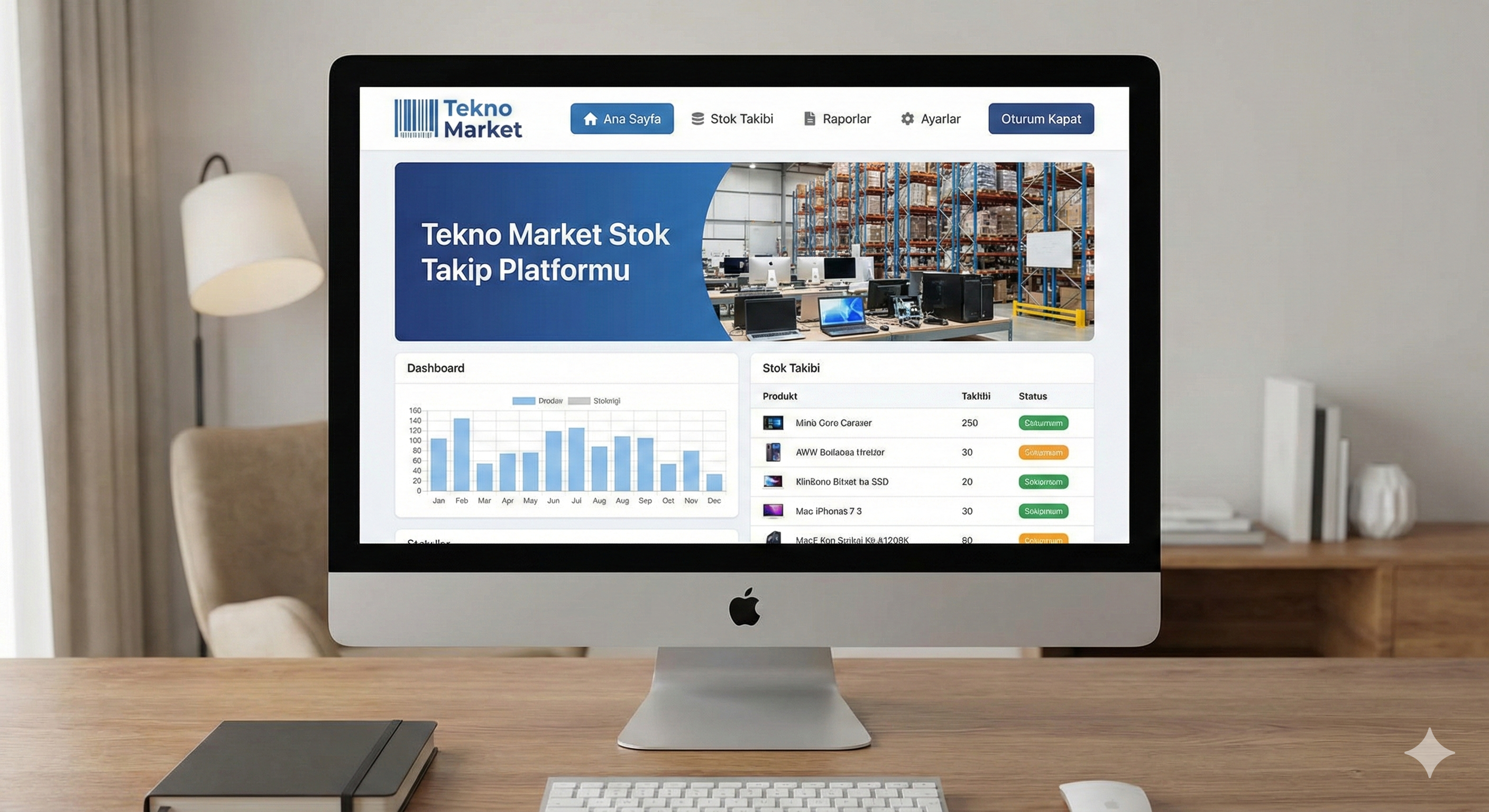 Stok Takip Platformu